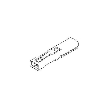 Molex 1CKT. LED CONN. B/B RECEPTACLE H=1.2 EMB 505072-0101